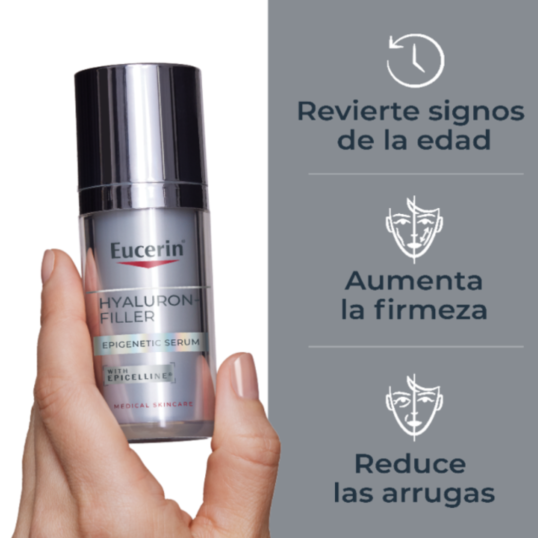 Eucerin Hyaluron-Filler Sérum Reafirmante y Antiedad 30 ml